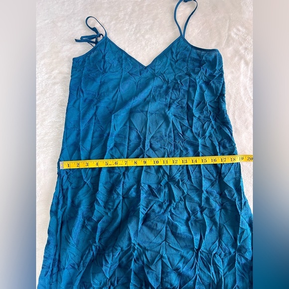 NWT Zara WRINKLED JACQUARD DRESS - Picture 12 of 12